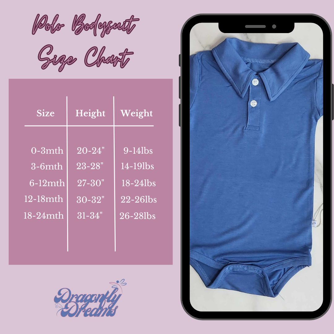 Winter Whimsy Coordinating Polo Romper