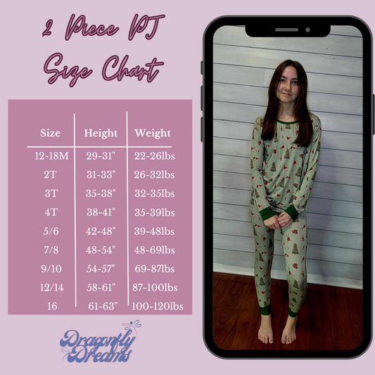 Autumn Breeze 2 Piece Pajama Set