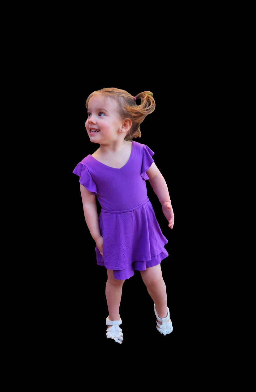 Amethyst Skort Romper