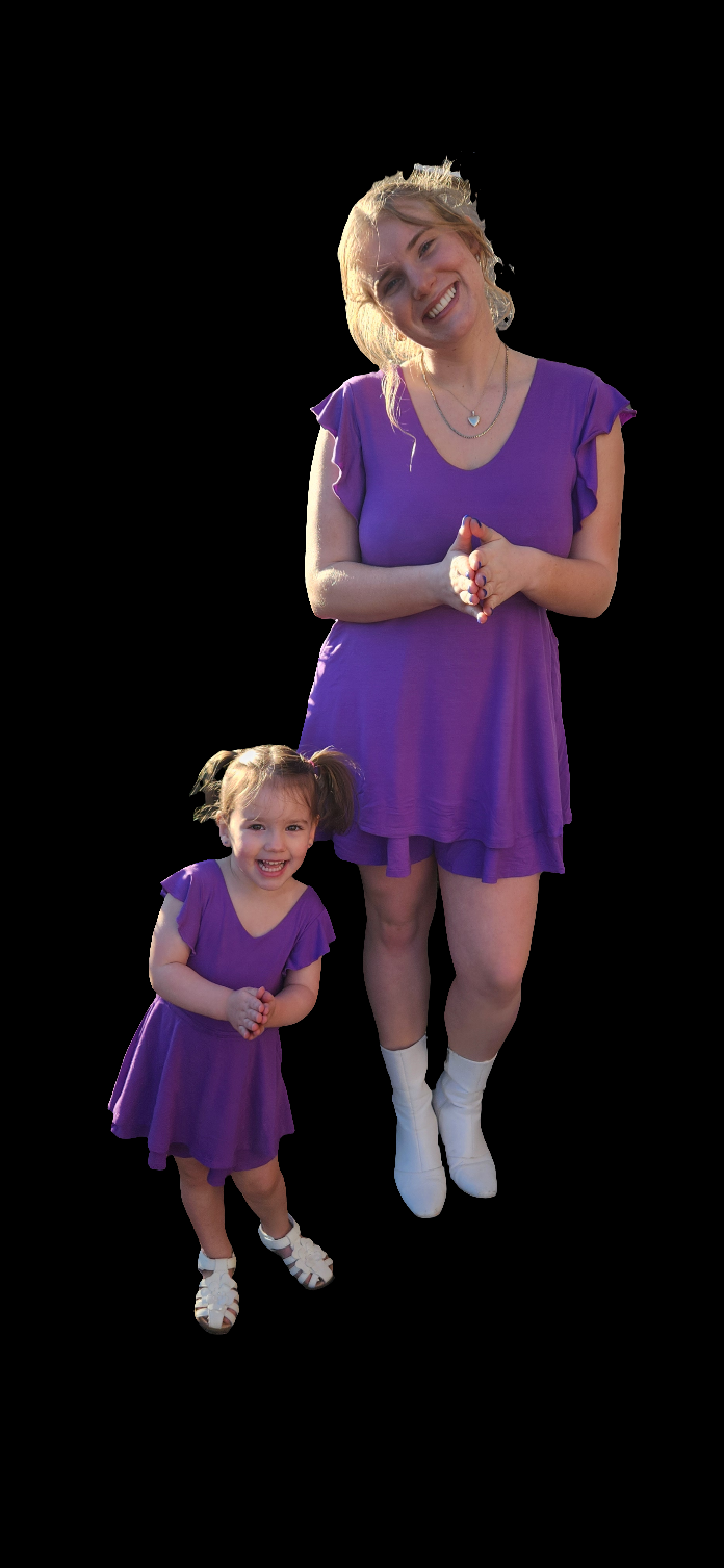 Amethyst Women's Skort Romper