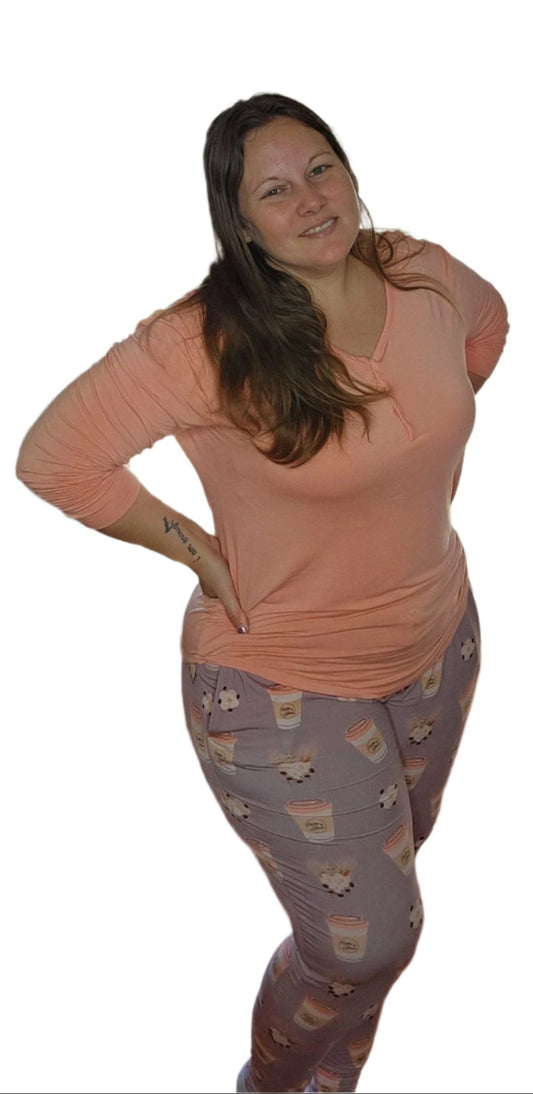 Coffee and Jesus Women's Pajamas