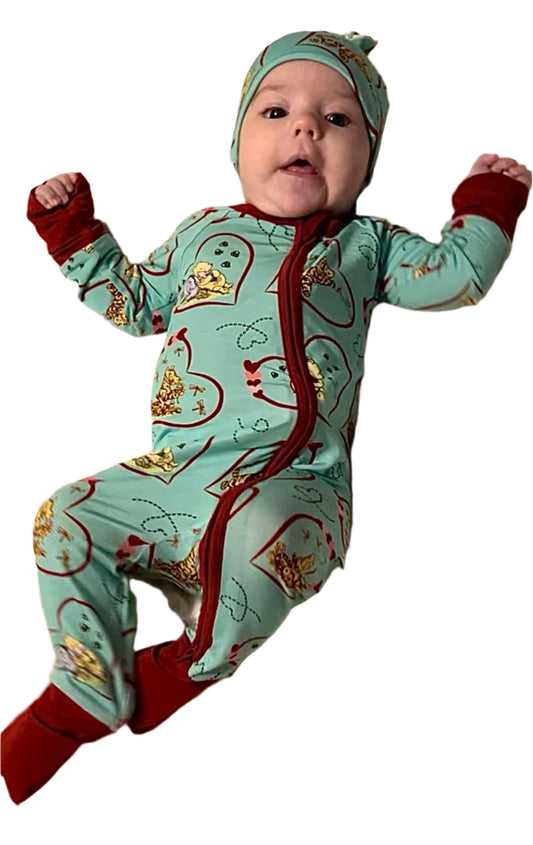 In Love with Pooh Convertible Zip-Up