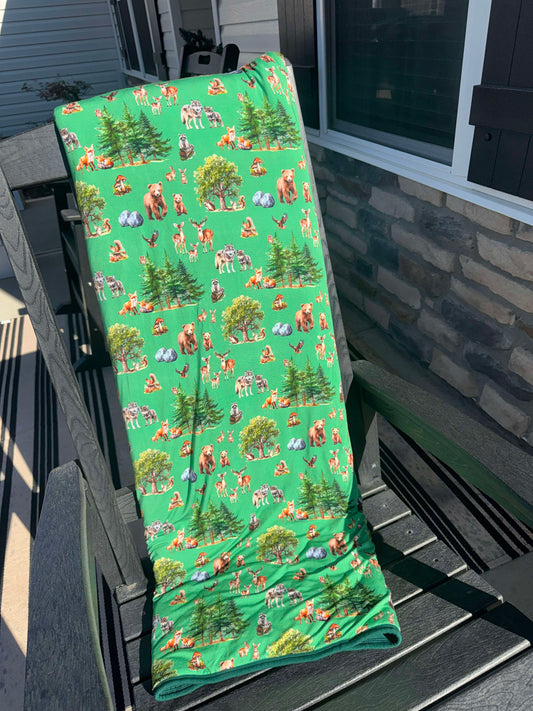 Woodland Way 2.5 Tog Quilted Blanket