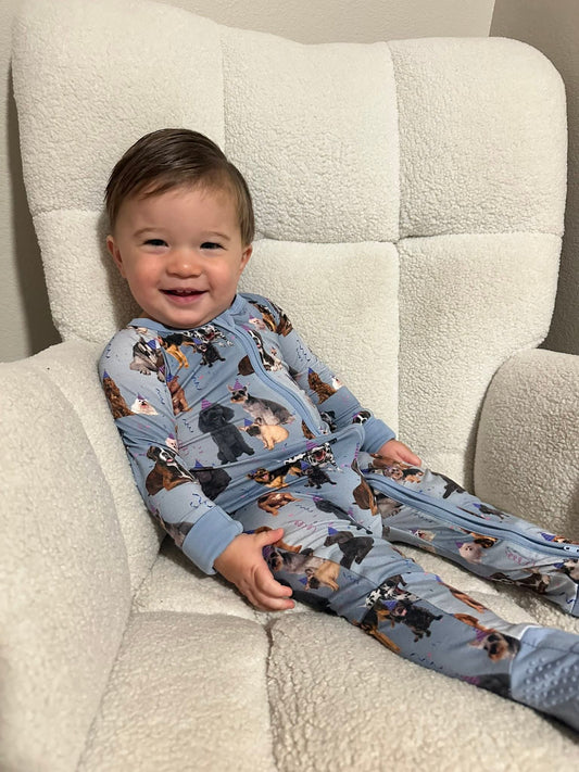 Pawty Time Convertible Zip-Up