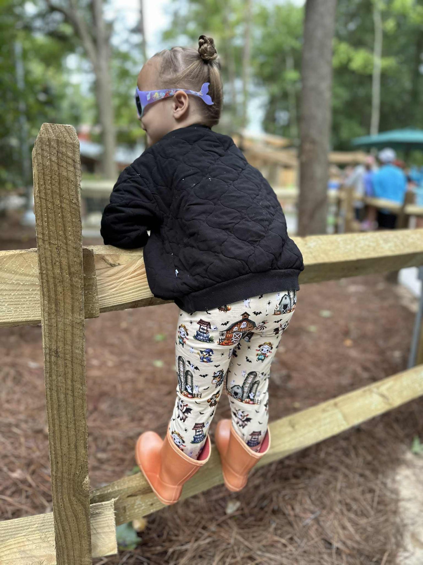 Boo At The Farm 2 Piece Pajama Set