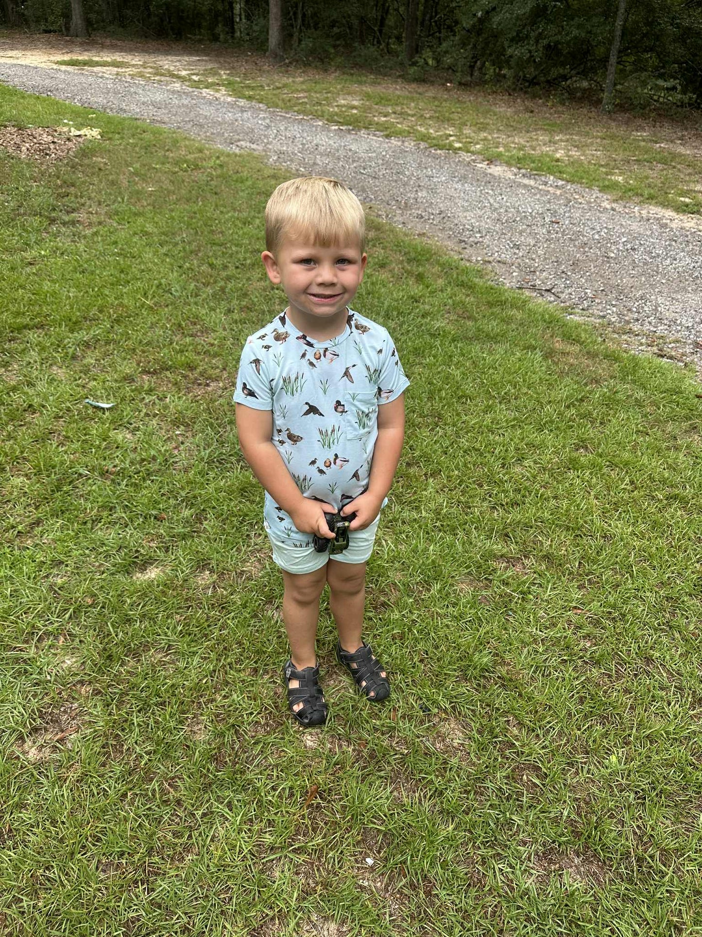 We Flock Together Pocket T-Shirt and Short Set