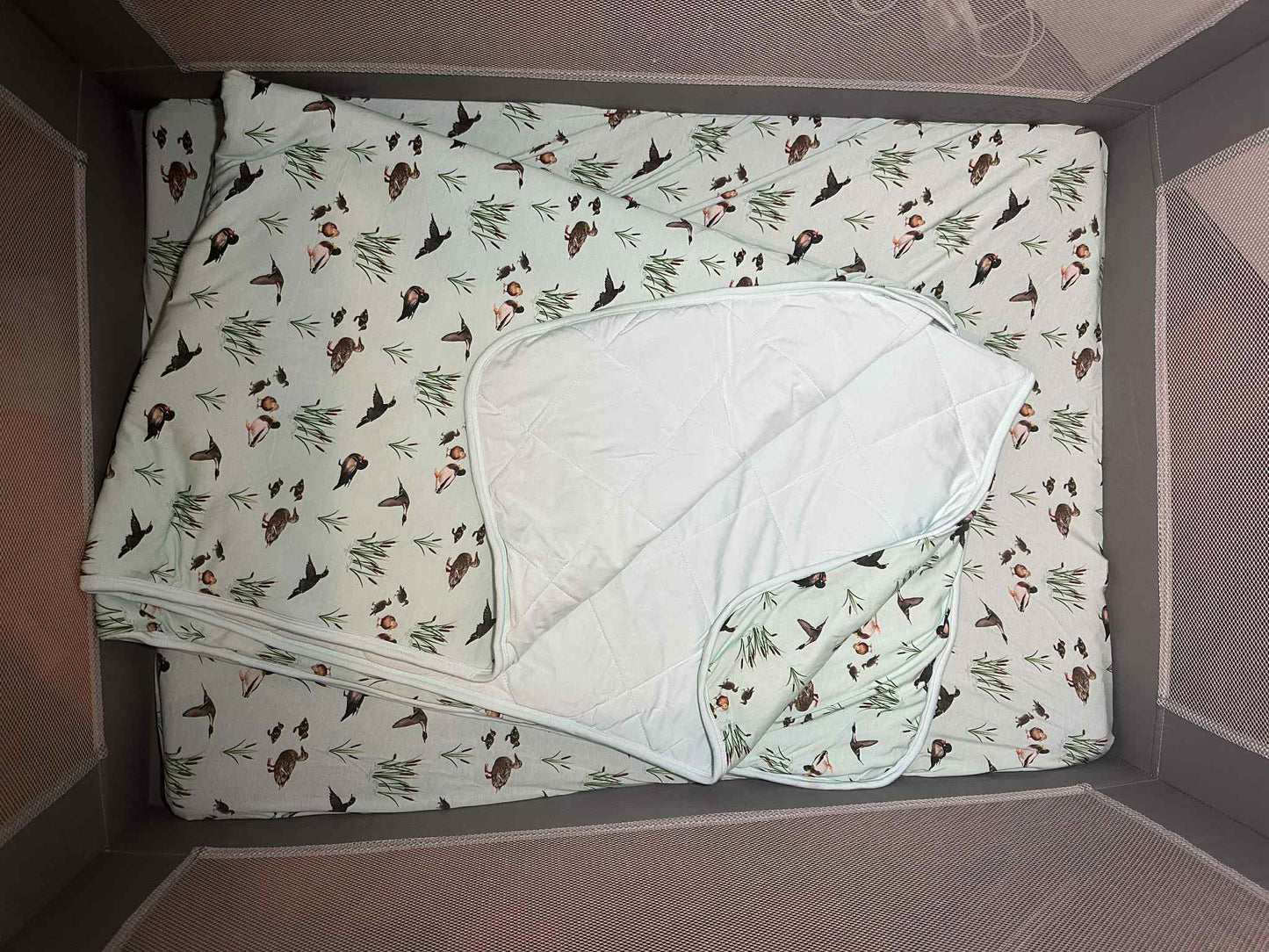 We Flock Together 2.5 Tog Quilted Blanket