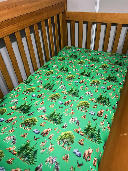 Woodland Way Crib Sheet