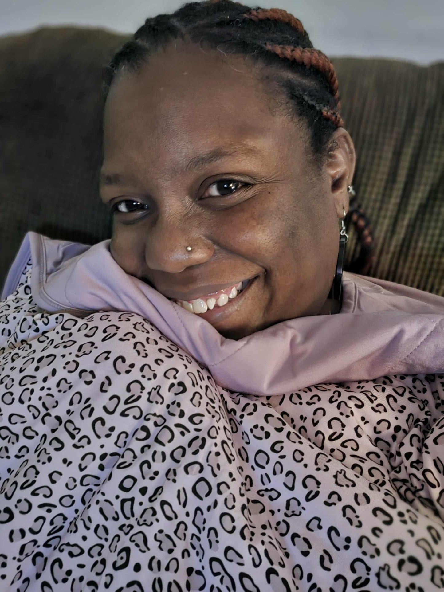 Prowl In Pink 2.5 Tog Quilted Blanket