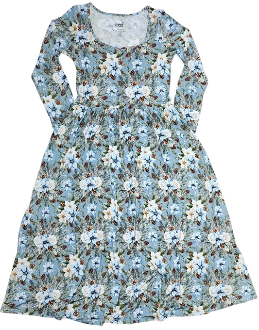 Winter Whimsy Women's Midi Dress
