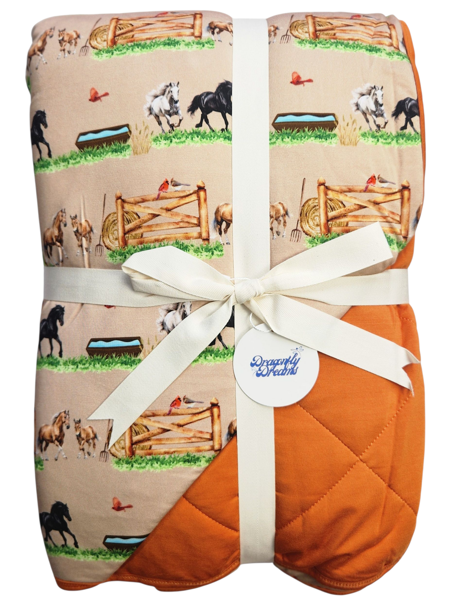 Pasture Pals Quilted 2.5 Tog Adult Blanket