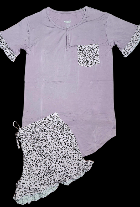 Prowl In Pink Women's Pajama Set