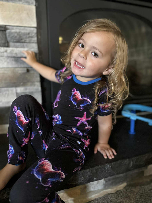 Deep Sea Glow 2 Piece Pajama Set