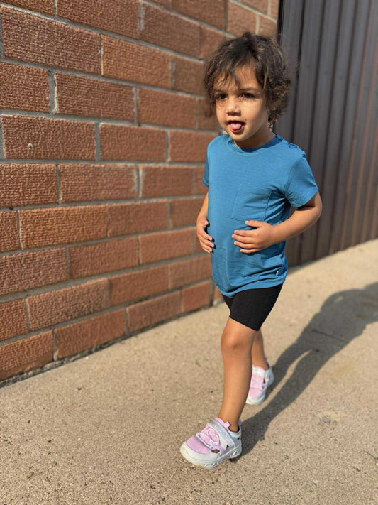 Peacock coordinating Pocket T-Shirt