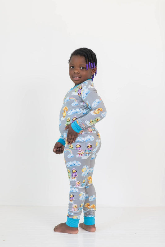 Quack In The Puddles 2 Piece Pajama Set