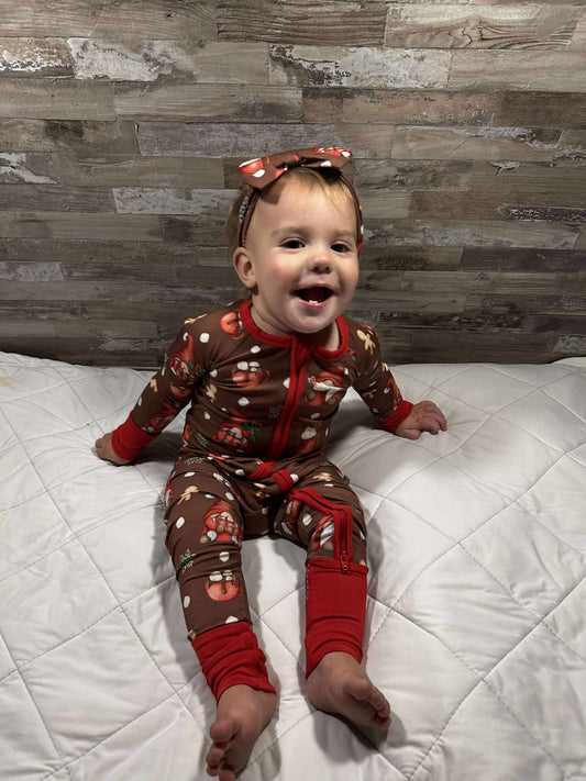 I'll Be Gnome For Christmas Convertible Zip-Up