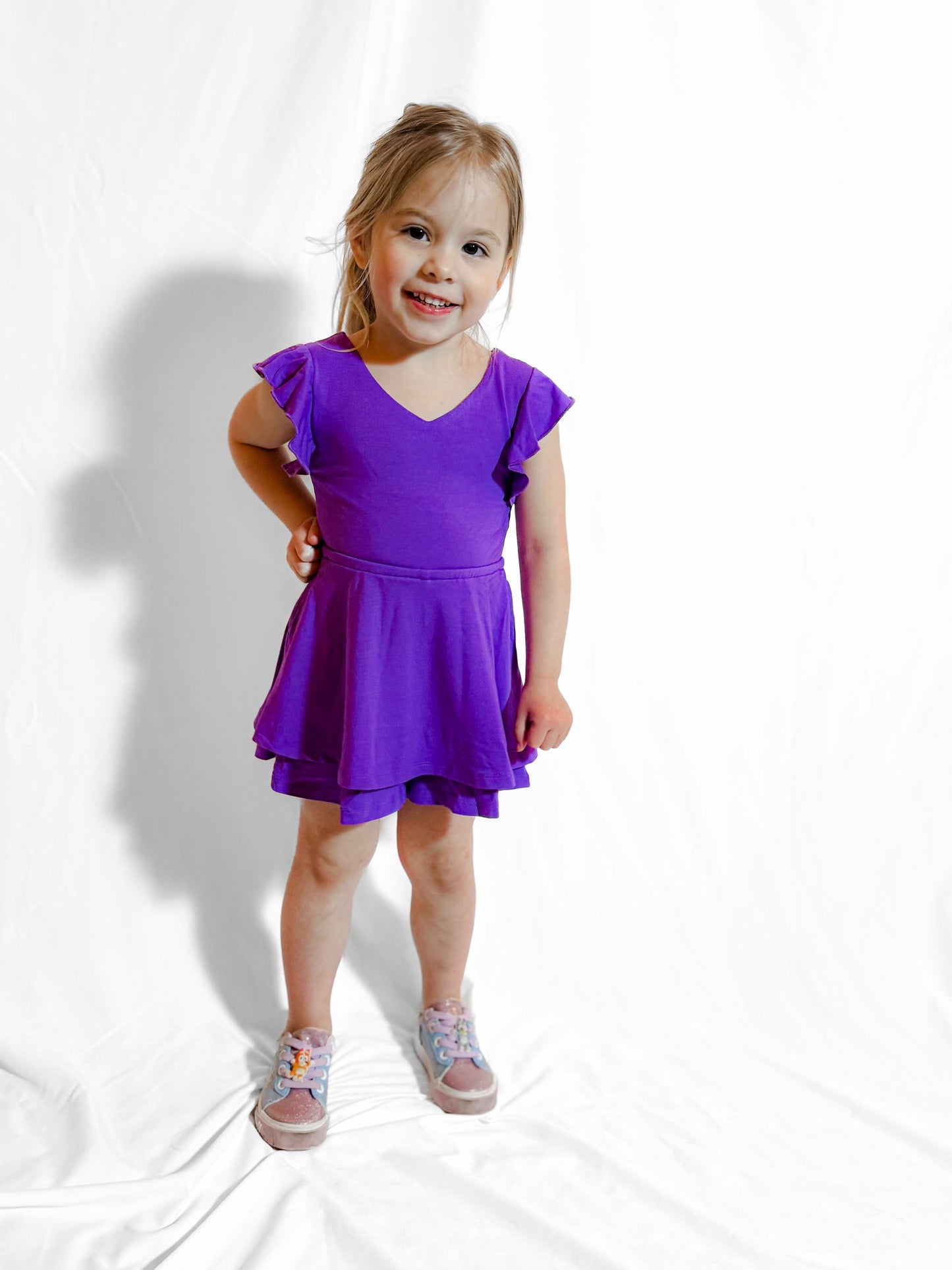 Amethyst Skort Romper