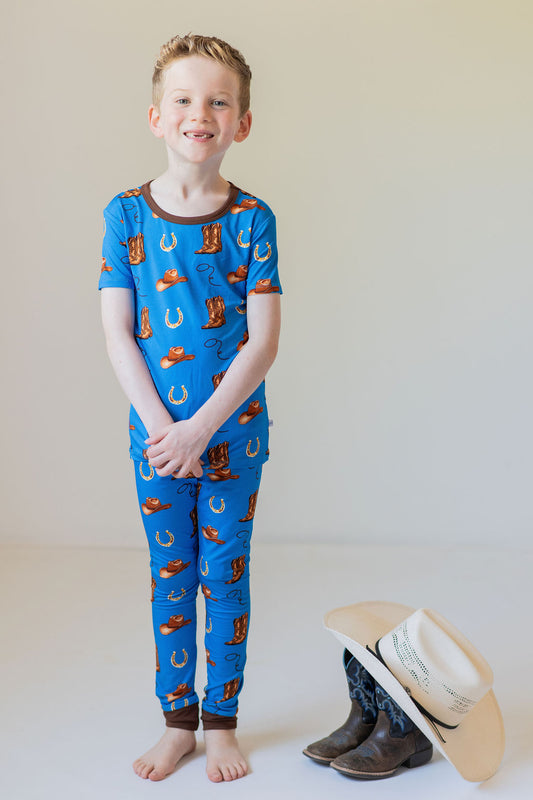 Boots and Lasso 2 Piece Pajama Set