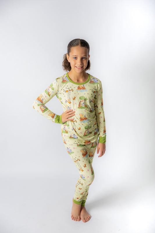 Oh Bother, Its Spring 2 Piece Pajama Set