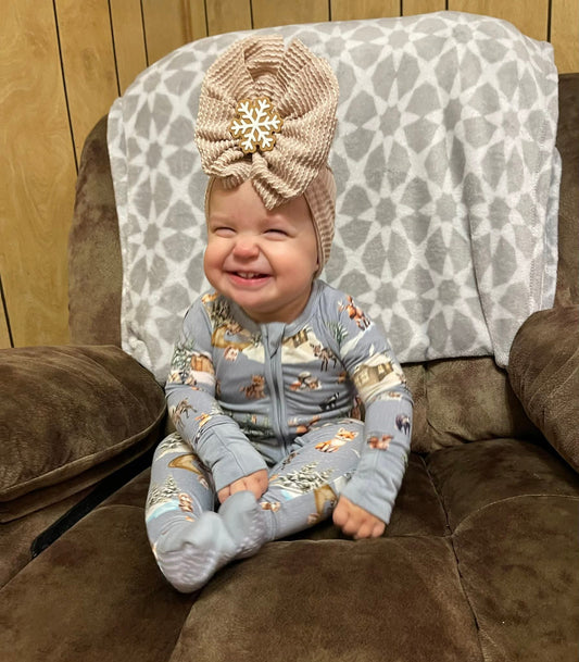 Winter Woodland Convertible Zip-Up