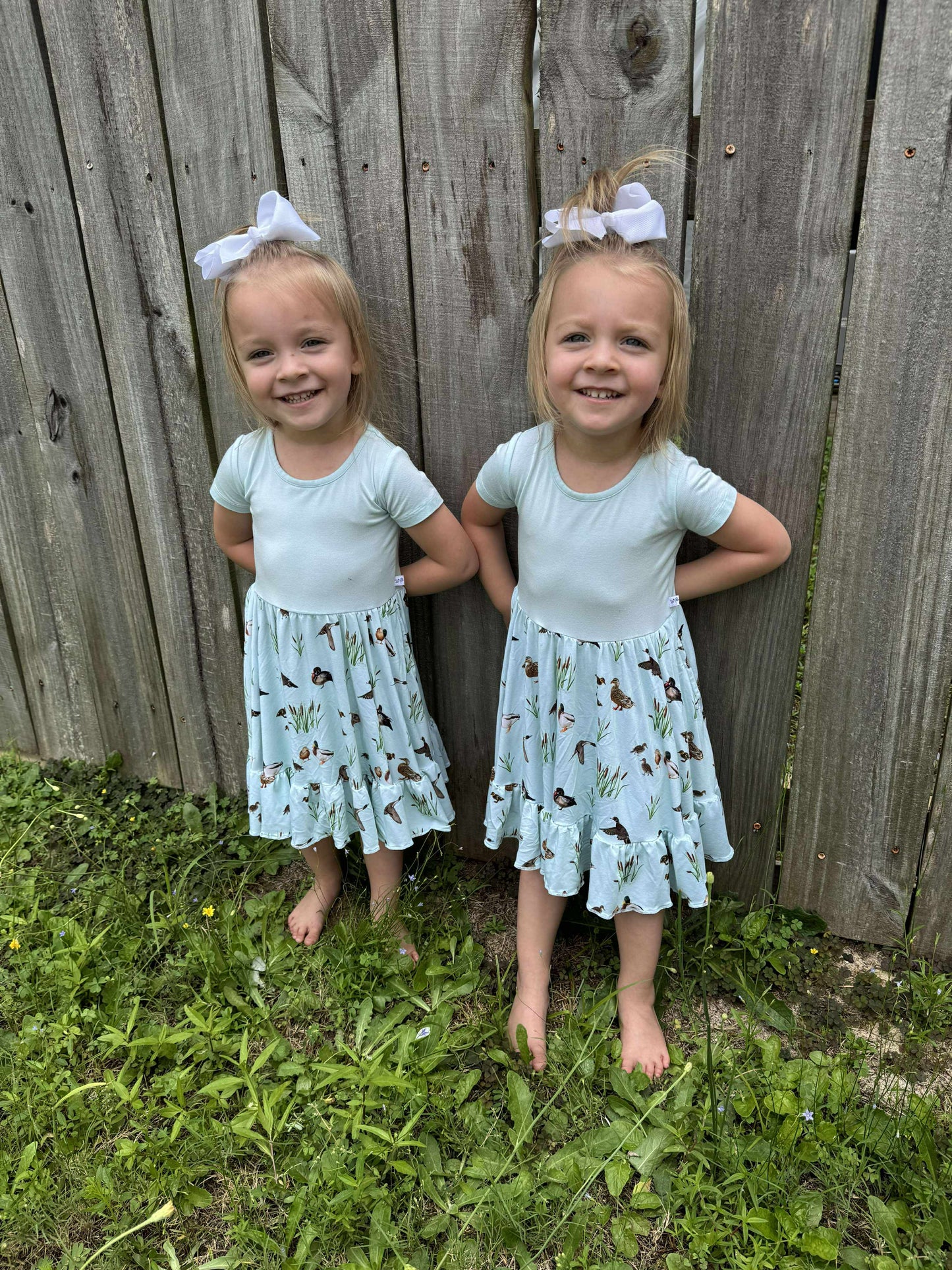 We Flock Together Twirl Dress with Pockets & Shorts Set