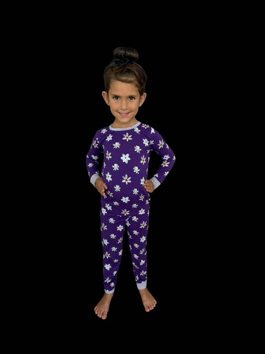 Twilight Blooms 2 Piece Pajama Set