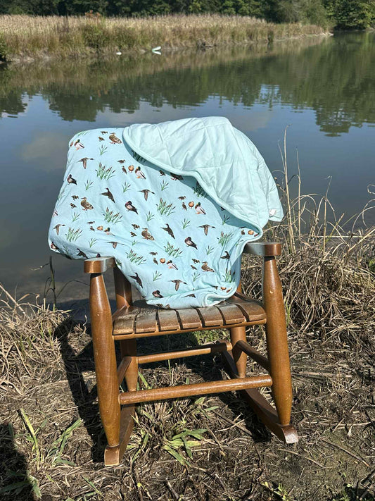 We Flock Together 2.5 Tog Quilted Blanket