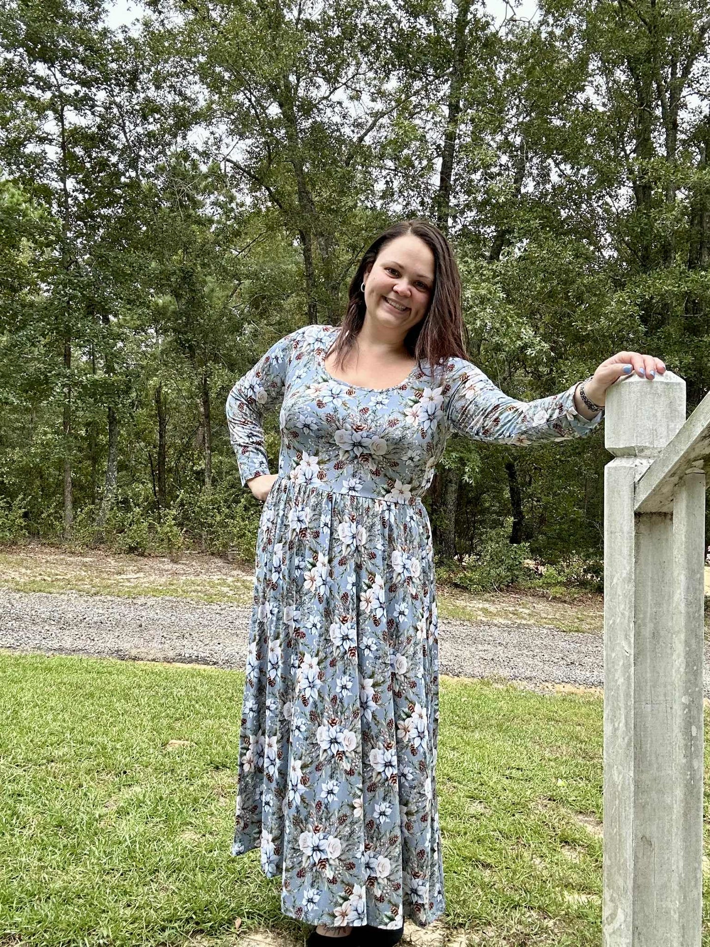 Winter Whimsy Women's Midi Dress
