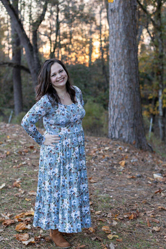 Winter Whimsy Women's Midi Dress