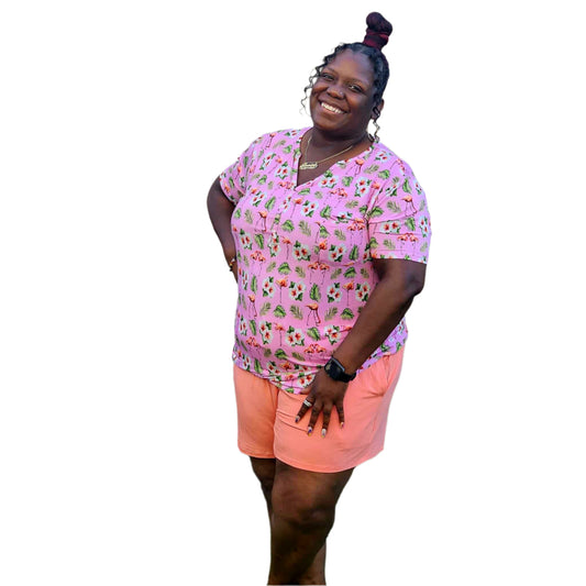 Flamingo Tropic Women's Pajamas