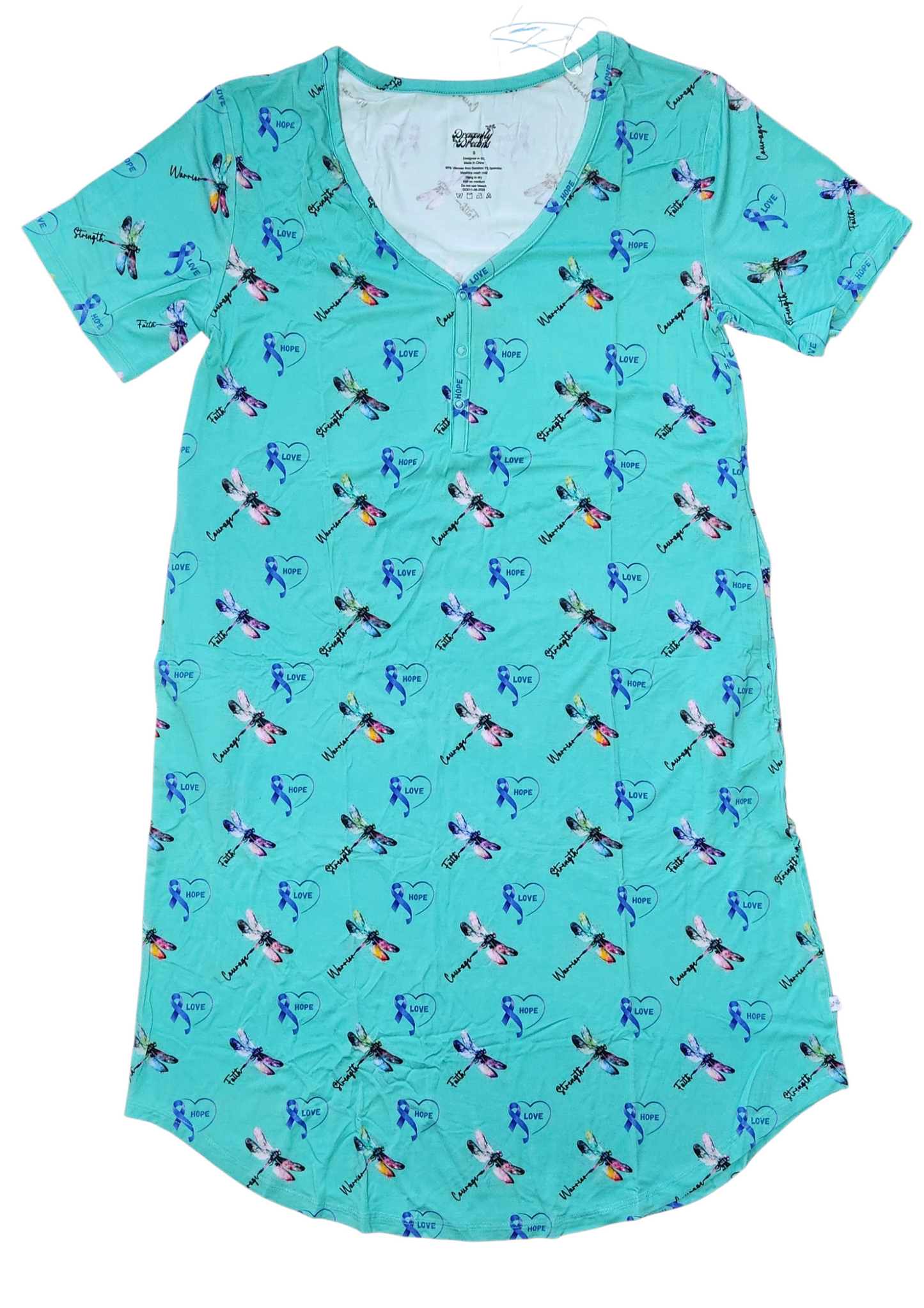 Wings of Light 2 Women's Nightgown