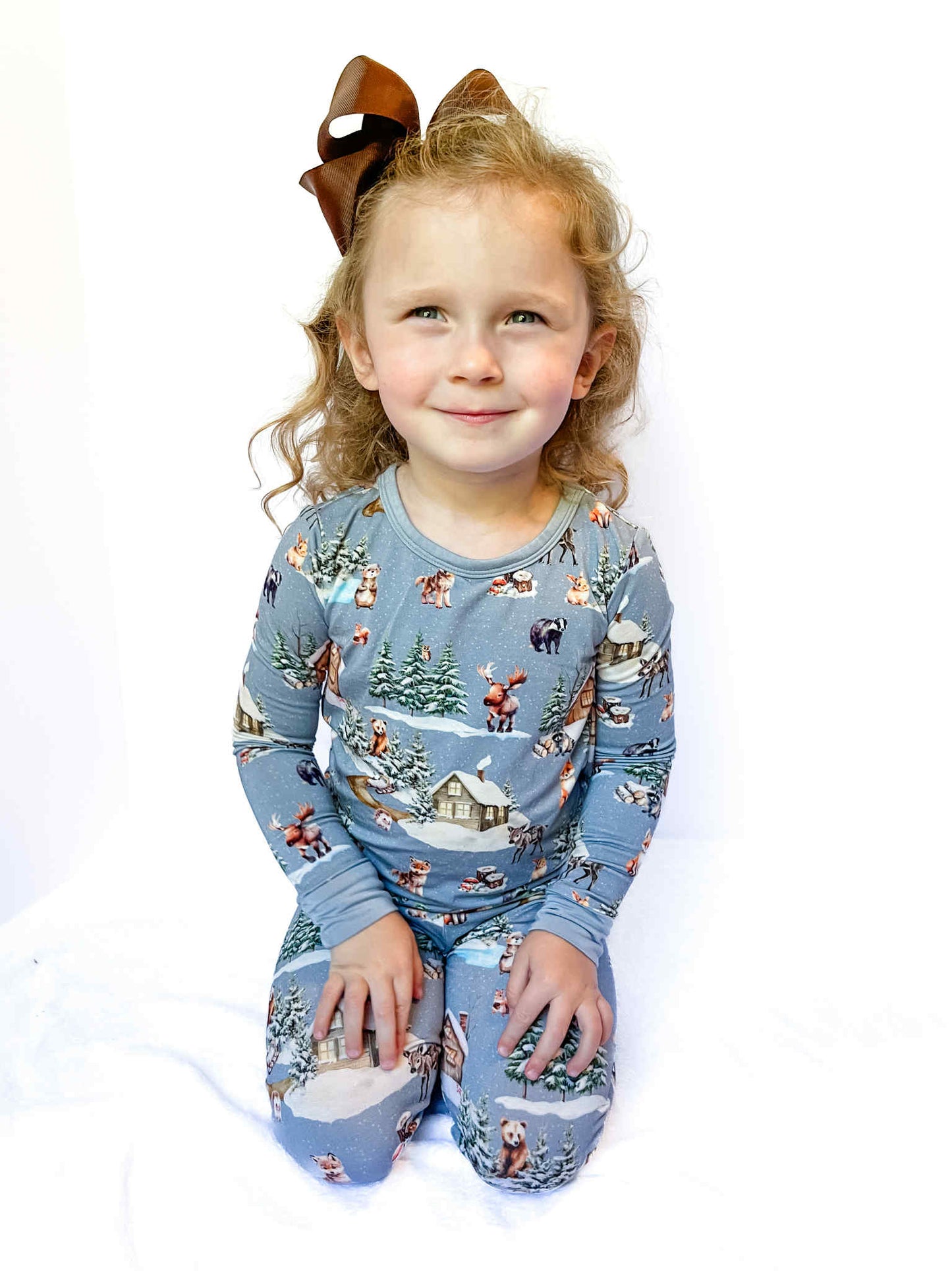 Winter Woodland 2 Piece Pajama Set