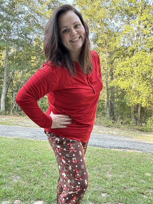 I'll Be Gnome For Christmas Women's Pajamas