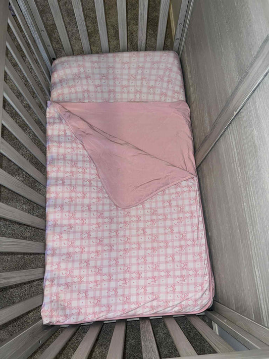 Gingham Grace 2.5 Tog Quilted Blanket