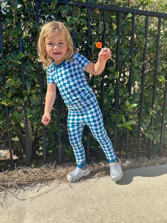 Diamond Drift 2 Piece Pajama Set