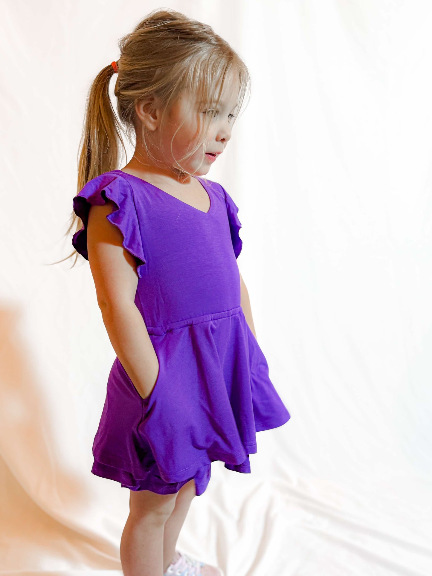 Amethyst Skort Romper