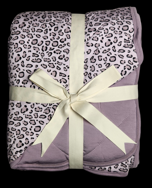 Prowl In Pink 2.5 Tog Quilted Blanket