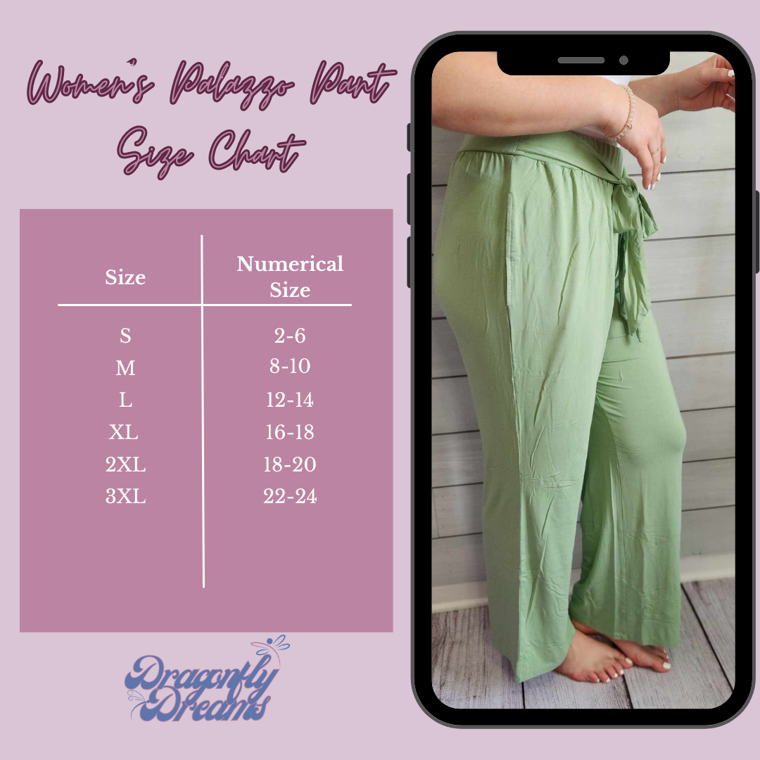 Luxe Noir Women's Wide Leg Palazzo Pant