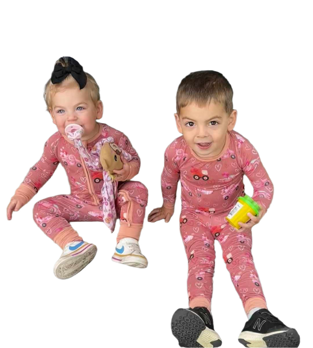 Your Love Drives Me Crazy 2 Piece Pajama Set