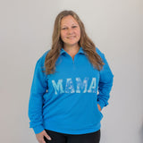 Enchanted Flurries MAMA Quarter Zip Pullover