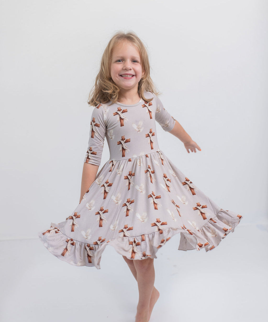 Redeemed Twirl Dress with Pockets & Shorts Set