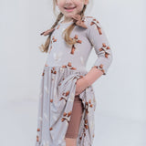 Redeemed Twirl Dress with Pockets & Shorts Set