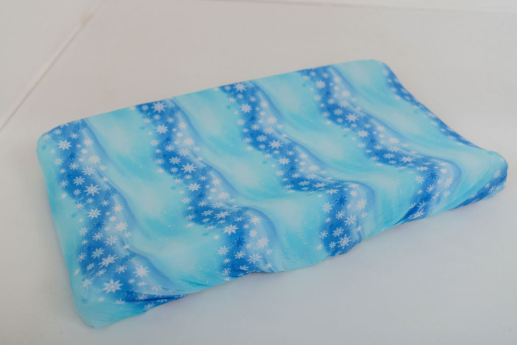 Enchanted Flurries Mini Crib Sheet