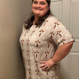 Redeemed Women's Oversized Shirt and Biker Short