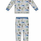 Beary Winter 2 Piece Pajama Set