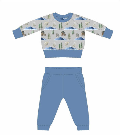 Beary Winter Jogger Set