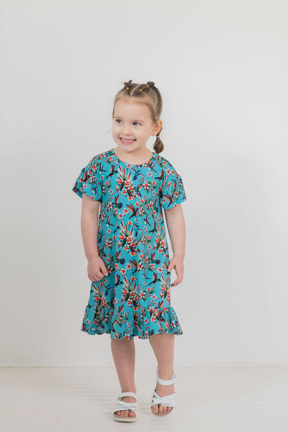Flutter and Bloom Children's Gown