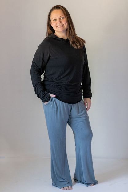 Luxe Noir Core Hoodie