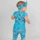 Wildflower Dreams Ruffle Sleeve Romper