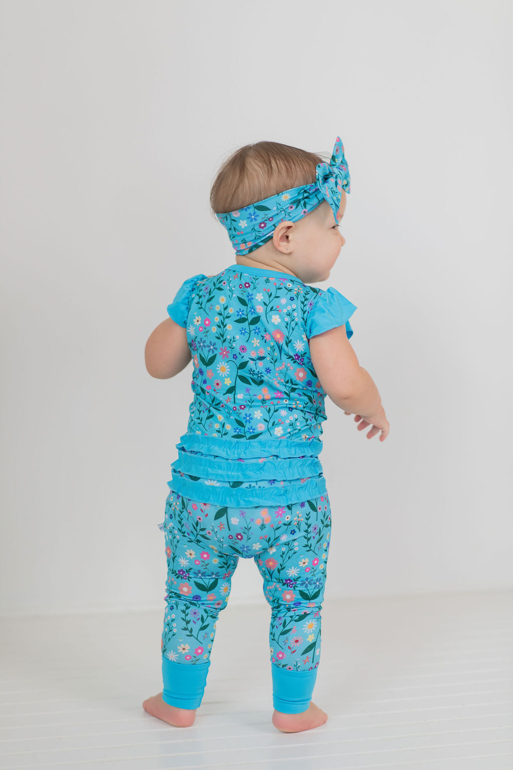 Wildflower Dreams Ruffle Sleeve Romper